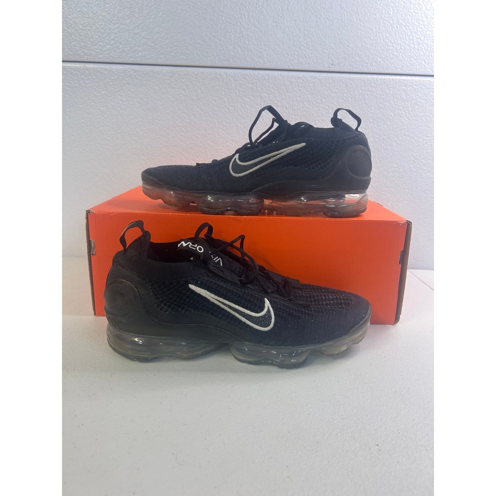 Nike Air Vapormax 2021 FK Black Men Size 9.5 #2950